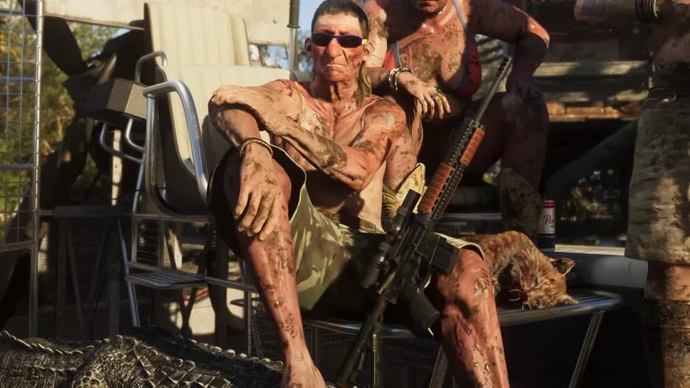 Duke sniper rifle with high-powered scope in GTA 6