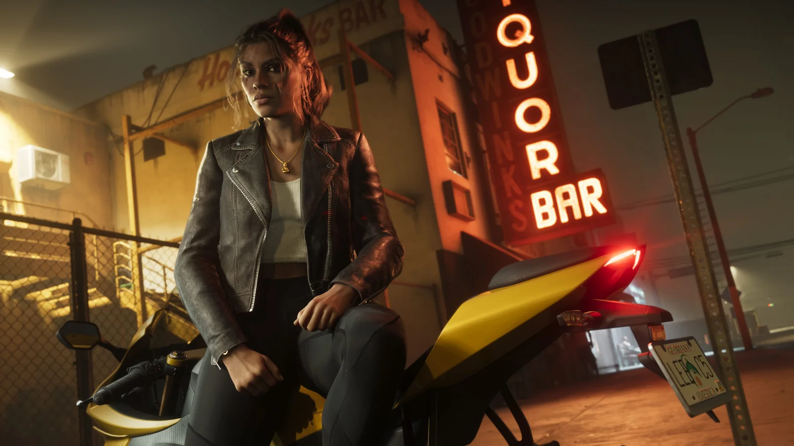 Lucia in GTA 6 convenience store heist scene