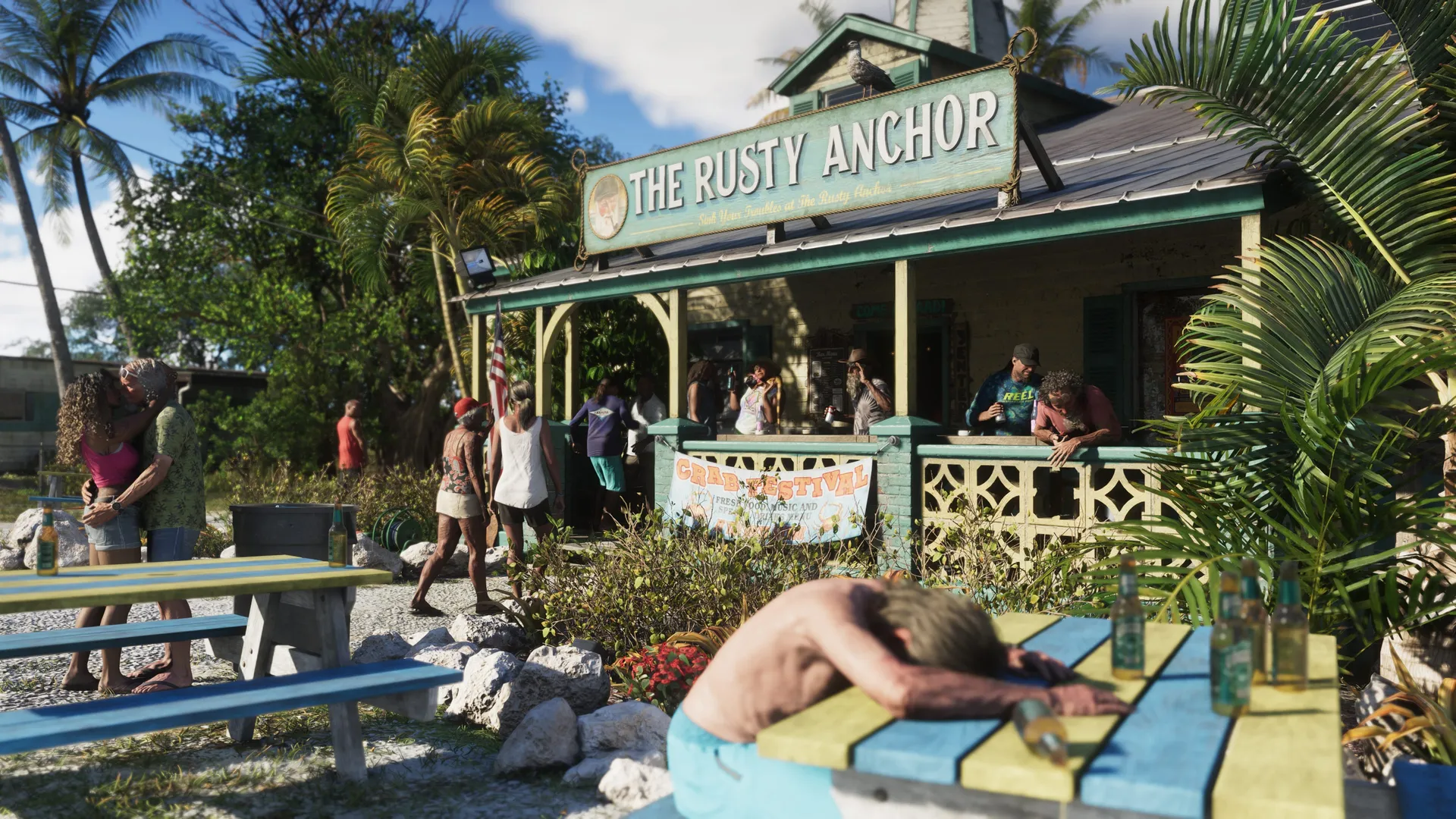 The Rusty Anchor dive bar interior saloon in GTA 6