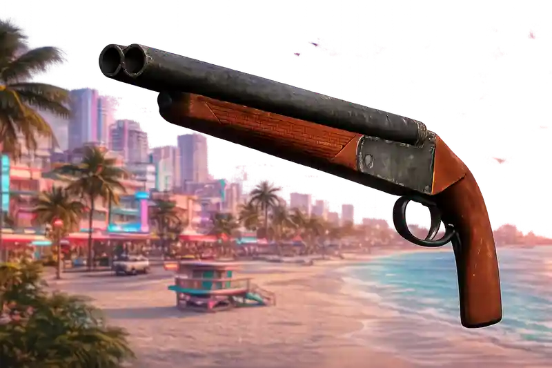 Double-barreled break-action shotgun in GTA 6